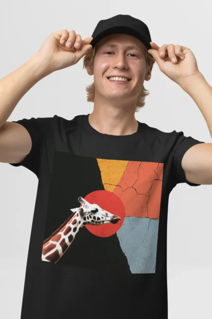 T-shirt GIRAFFE (#023) – Image 4