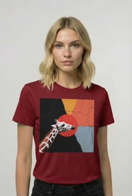 T-shirt GIRAFFE (#023) – Image 7