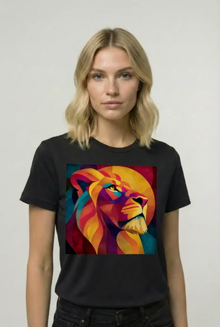 T-shirt LION (#023) – Image 2