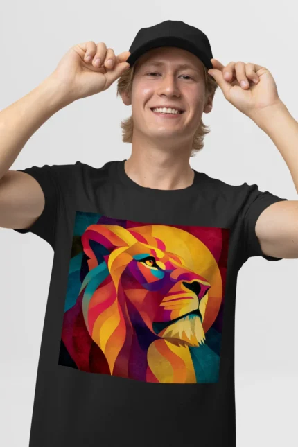 T-shirt LION (#023) – Image 4