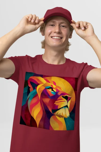 T-shirt LION (#023) – Image 9