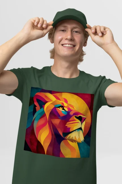 T-shirt LION (#023) – Image 14