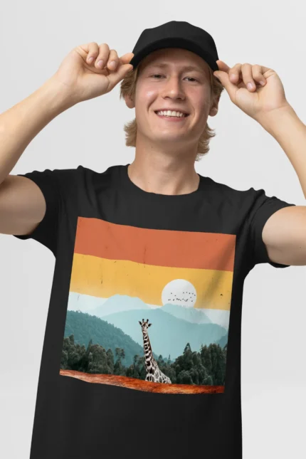 T-shirt GIRAFFE (#024) – Image 4
