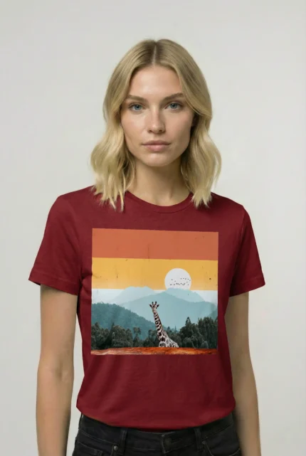 T-shirt GIRAFFE (#024) – Image 7
