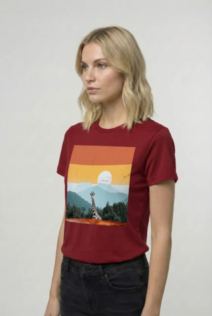 T-shirt GIRAFFE (#024) – Image 8