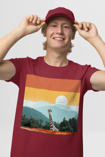 T-shirt GIRAFFE (#024) – Image 9
