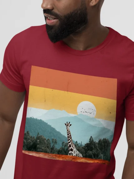 T-shirt GIRAFFE (#024) – Image 10