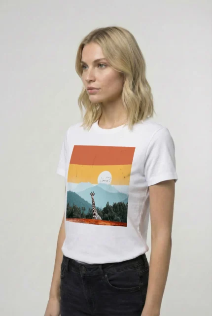 T-shirt GIRAFFE (#024) – Image 28