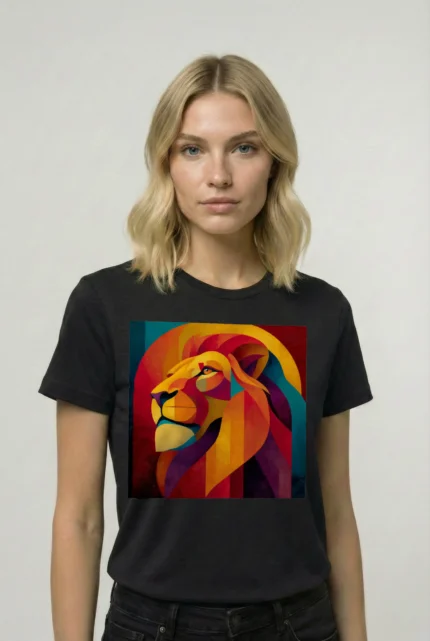 T-shirt LION (#024) – Image 2
