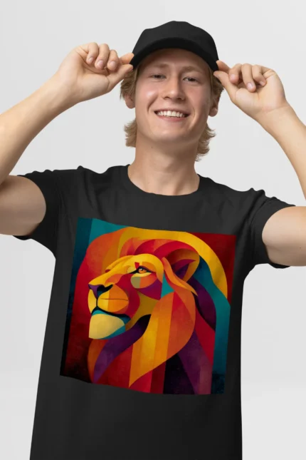 T-shirt LION (#024) – Image 4