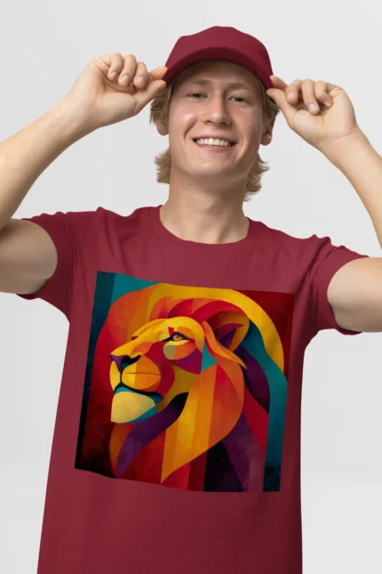 T-shirt LION (#024) – Image 9