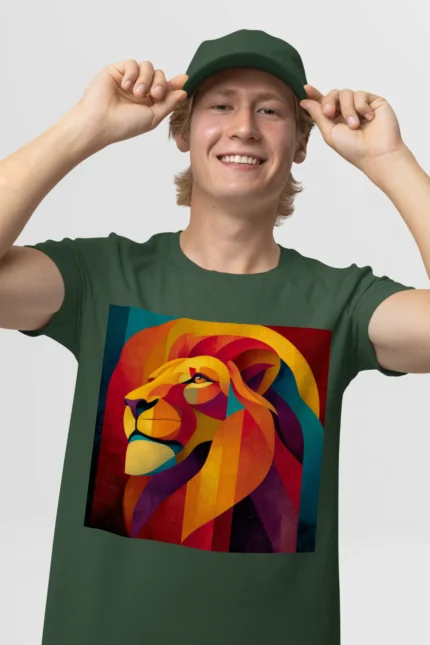 T-shirt LION (#024) – Image 14