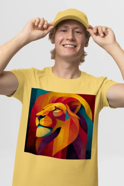 T-shirt LION (#024) – Image 34