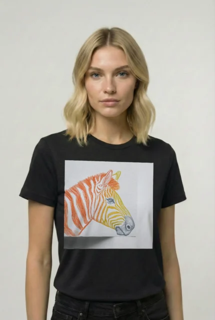 T-shirt ZEBRA (#024) – Image 2