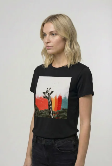 T-shirt GIRAFFE (#025) – Image 3