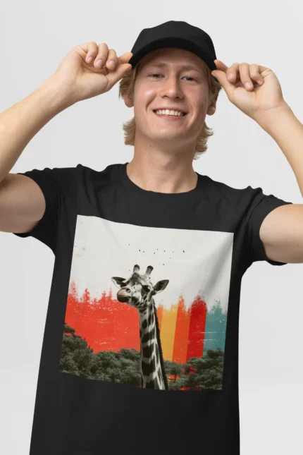 T-shirt GIRAFFE (#025) – Image 4