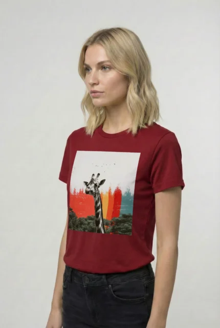T-shirt GIRAFFE (#025) – Image 8