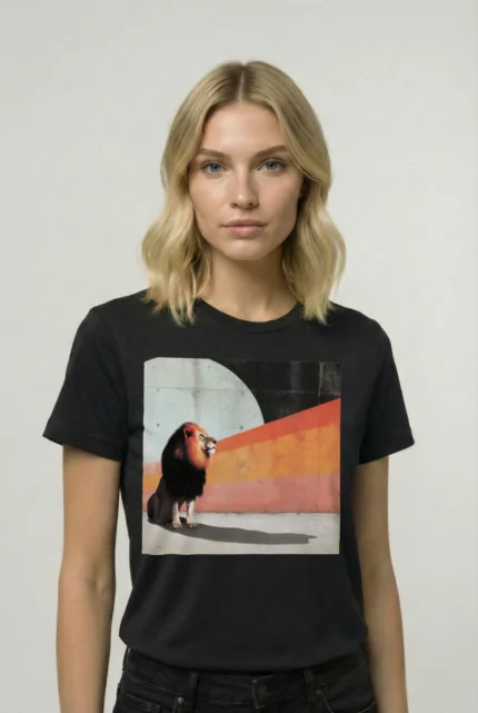 T-shirt LION (#025) – Image 2