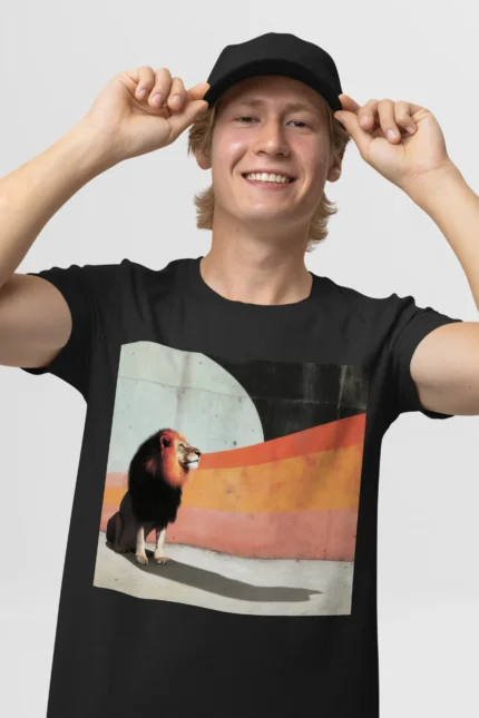 T-shirt LION (#025) – Image 4