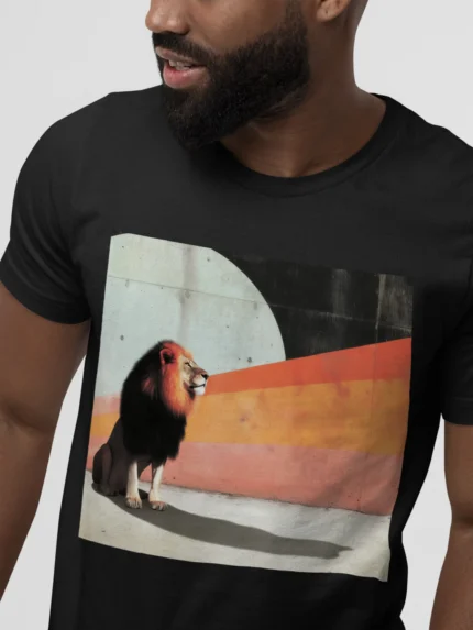 T-shirt LION (#025) – Image 5