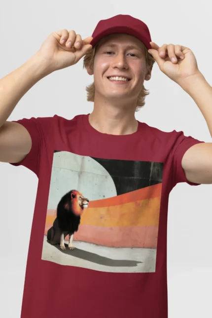 T-shirt LION (#025) – Image 9