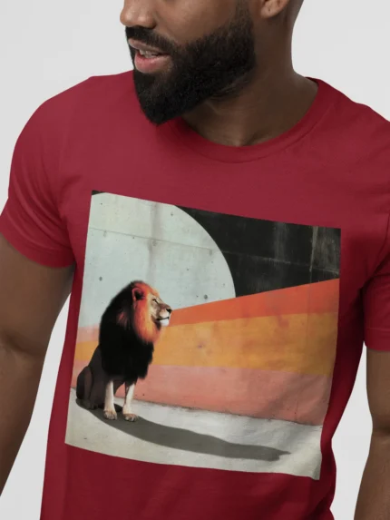 T-shirt LION (#025) – Image 10