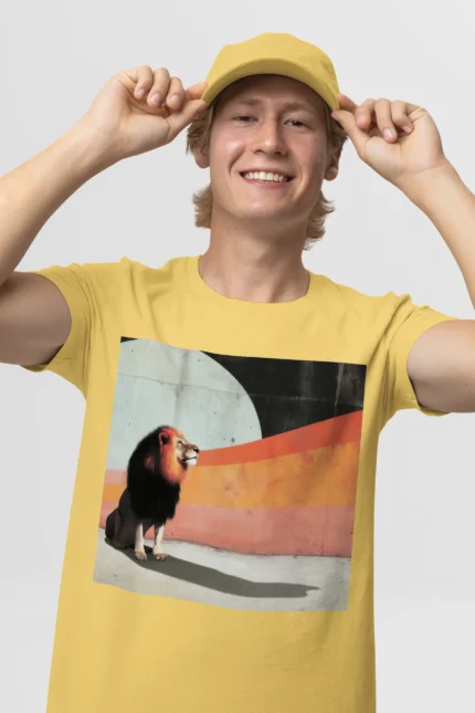 T-shirt LION (#025) – Image 34