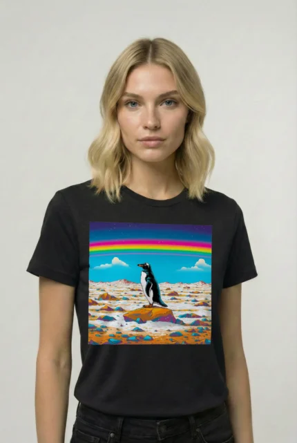 T-shirt PENGUIN (#025) – Image 2