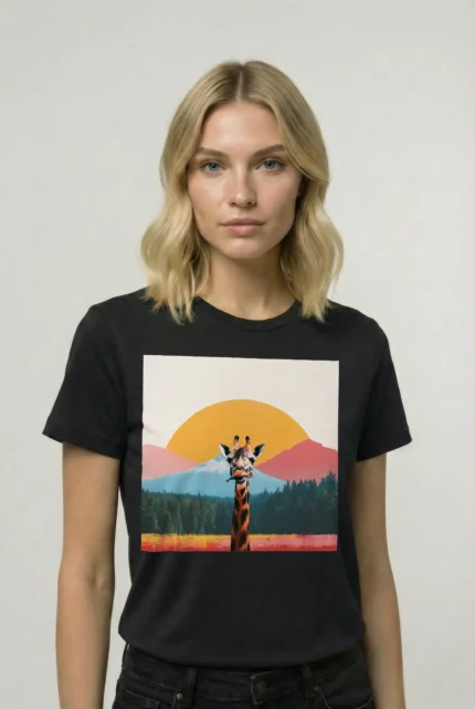 T-shirt GIRAFFE (#026) – Image 2