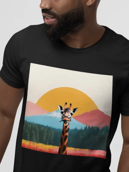 T-shirt GIRAFFE (#026) – Image 5