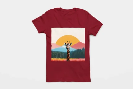 T-shirt GIRAFFE (#026) – Image 6