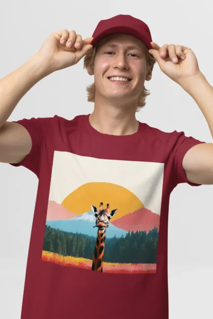 T-shirt GIRAFFE (#026) – Image 9