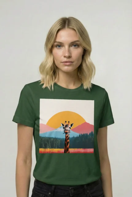 T-shirt GIRAFFE (#026) – Image 12