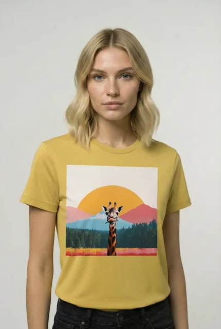 T-shirt GIRAFFE (#026) – Image 32