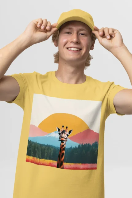T-shirt GIRAFFE (#026) – Image 34