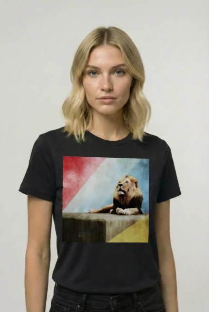 T-shirt LION (#026) – Image 2