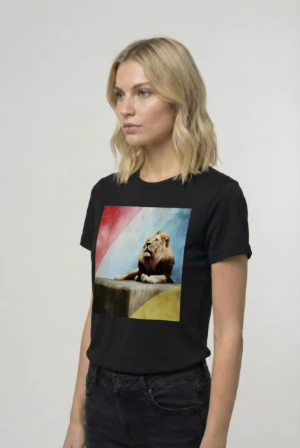T-shirt LION (#026) – Image 3
