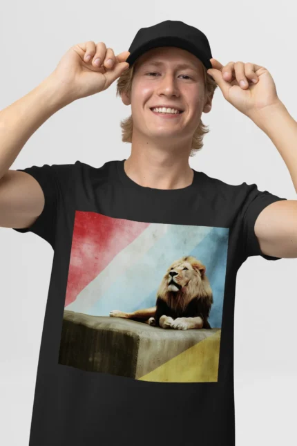 T-shirt LION (#026) – Image 4