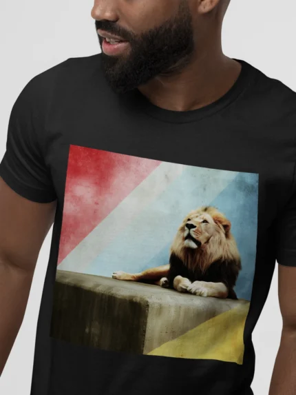 T-shirt LION (#026) – Image 5