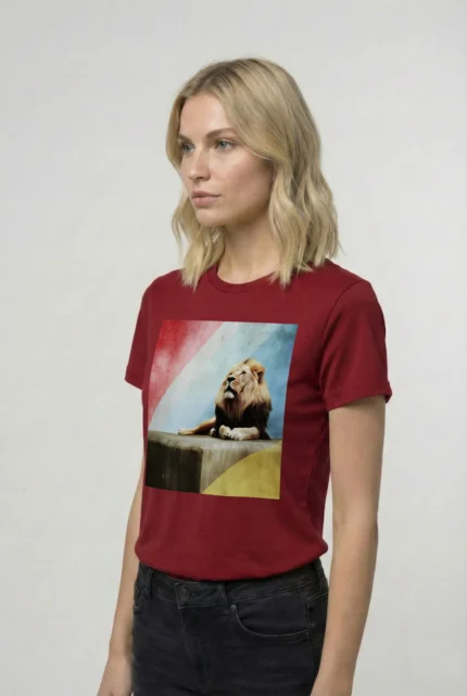 T-shirt LION (#026) – Image 8