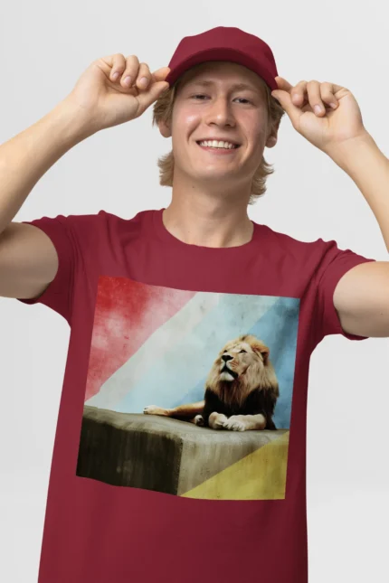 T-shirt LION (#026) – Image 9