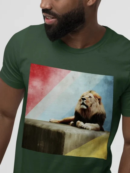 T-shirt LION (#026) – Image 15