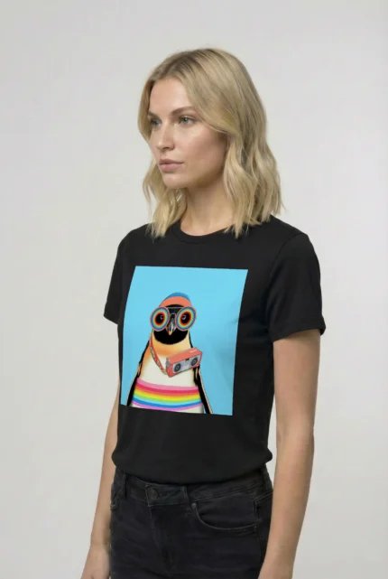 T-shirt PENGUIN (#026) – Image 3