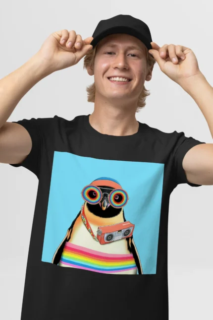 T-shirt PENGUIN (#026) – Image 4