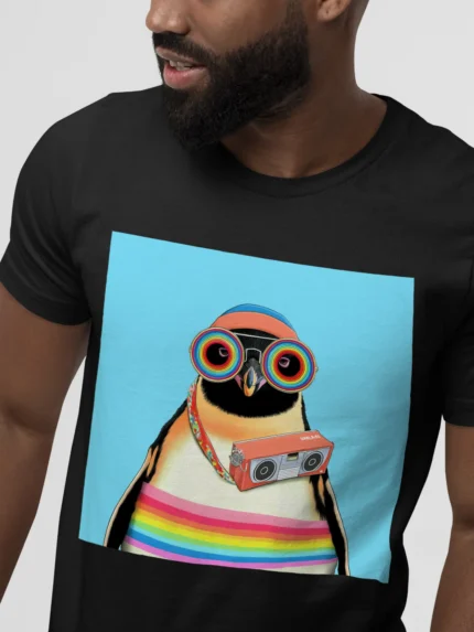 T-shirt PENGUIN (#026) – Image 5