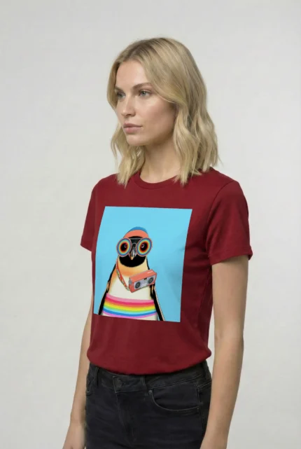 T-shirt PENGUIN (#026) – Image 8