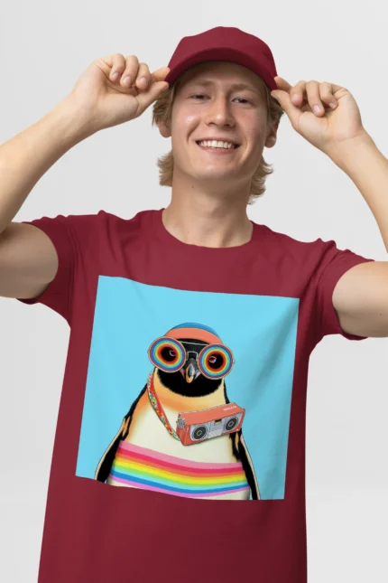 T-shirt PENGUIN (#026) – Image 9