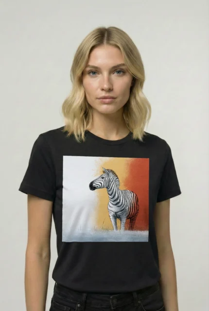 T-shirt ZEBRA (#026) – Image 2