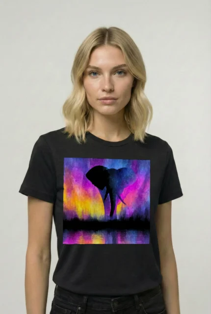 T-shirt ELEPHANT (#027) – Image 2