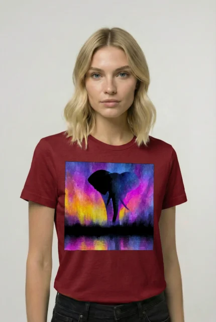 T-shirt ELEPHANT (#027) – Image 7